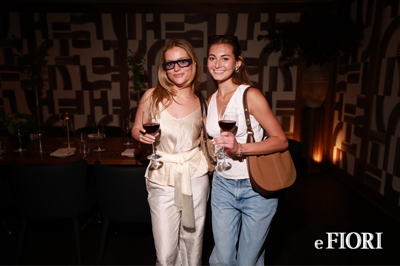 A guest at e Fiori Opening Party