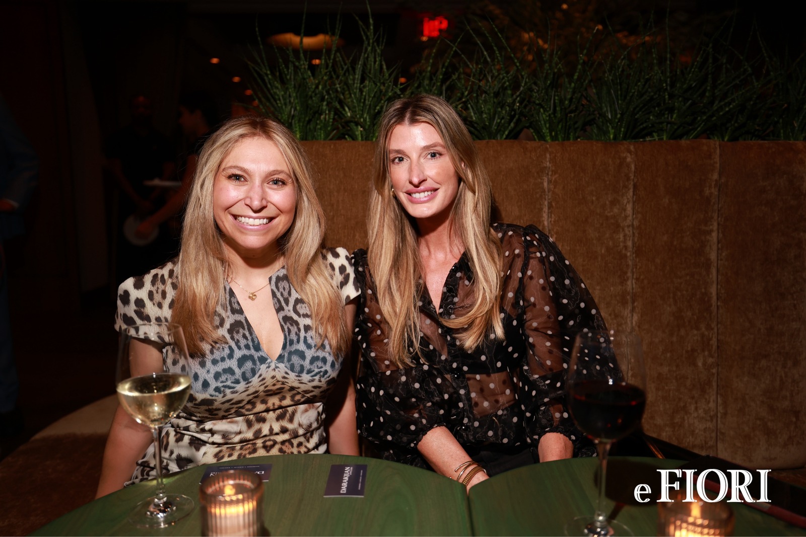 A guest at e Fiori Opening Party