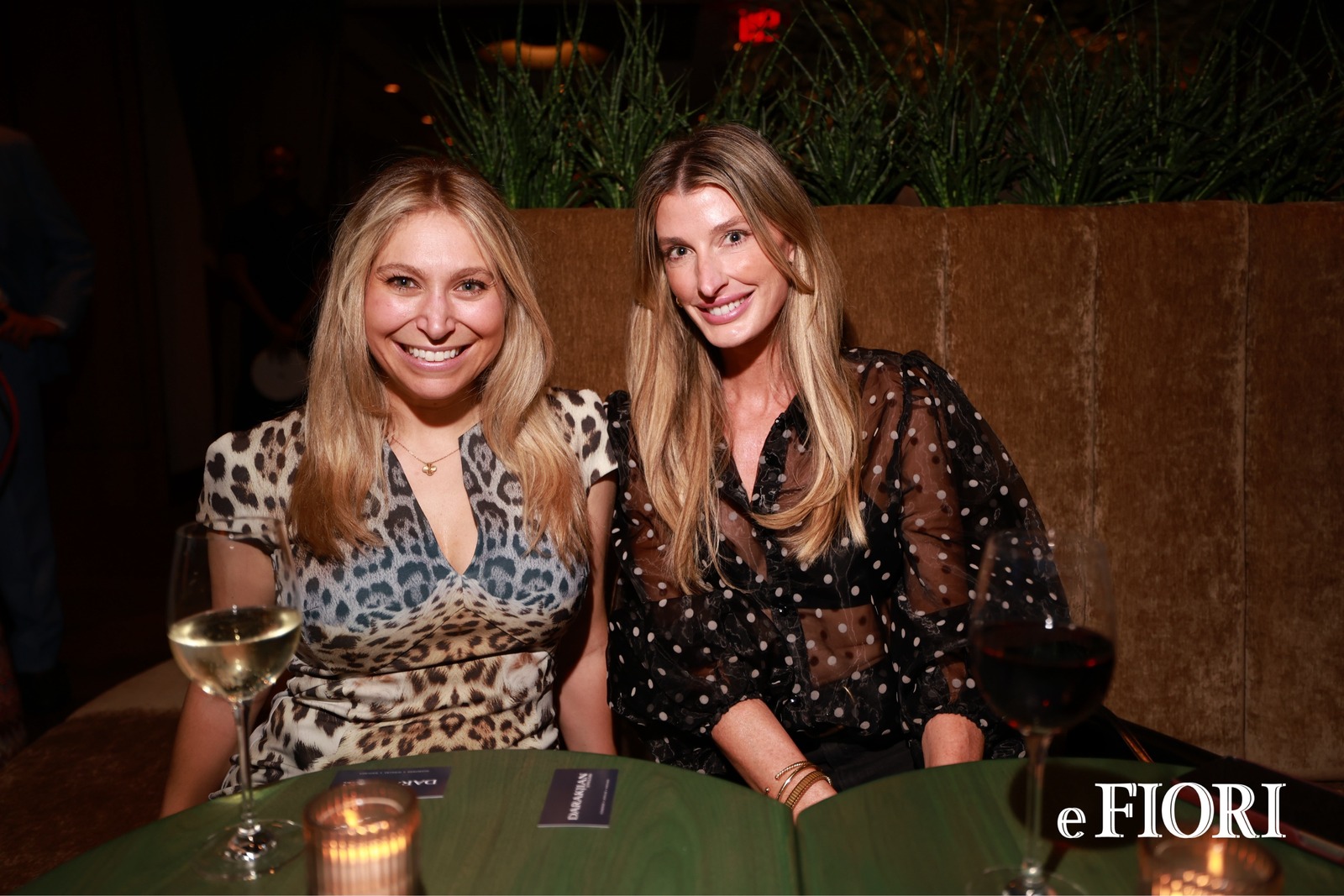 A guest at e Fiori Opening Party