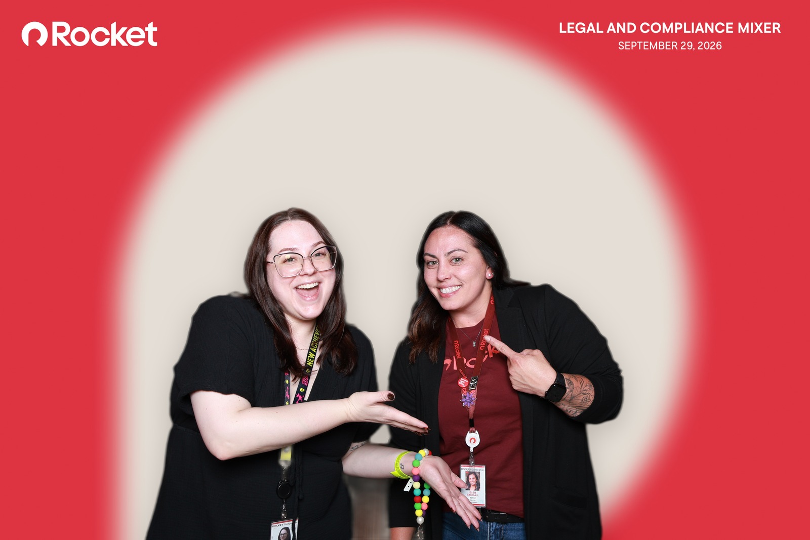 A guest at Legal and Compliance Mixer