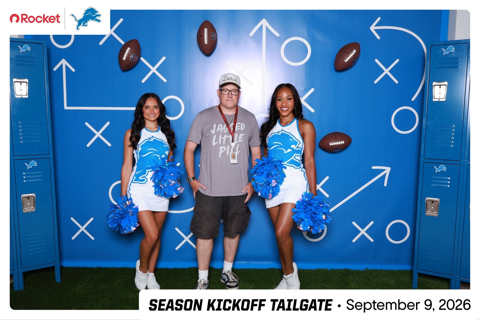 A guest at Lions Season Launch Week