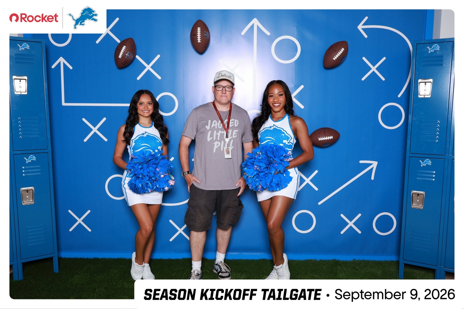 A guest at Lions Season Launch Week