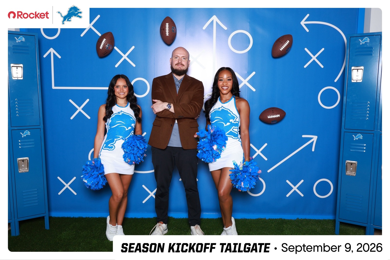 A guest at Lions Season Launch Week