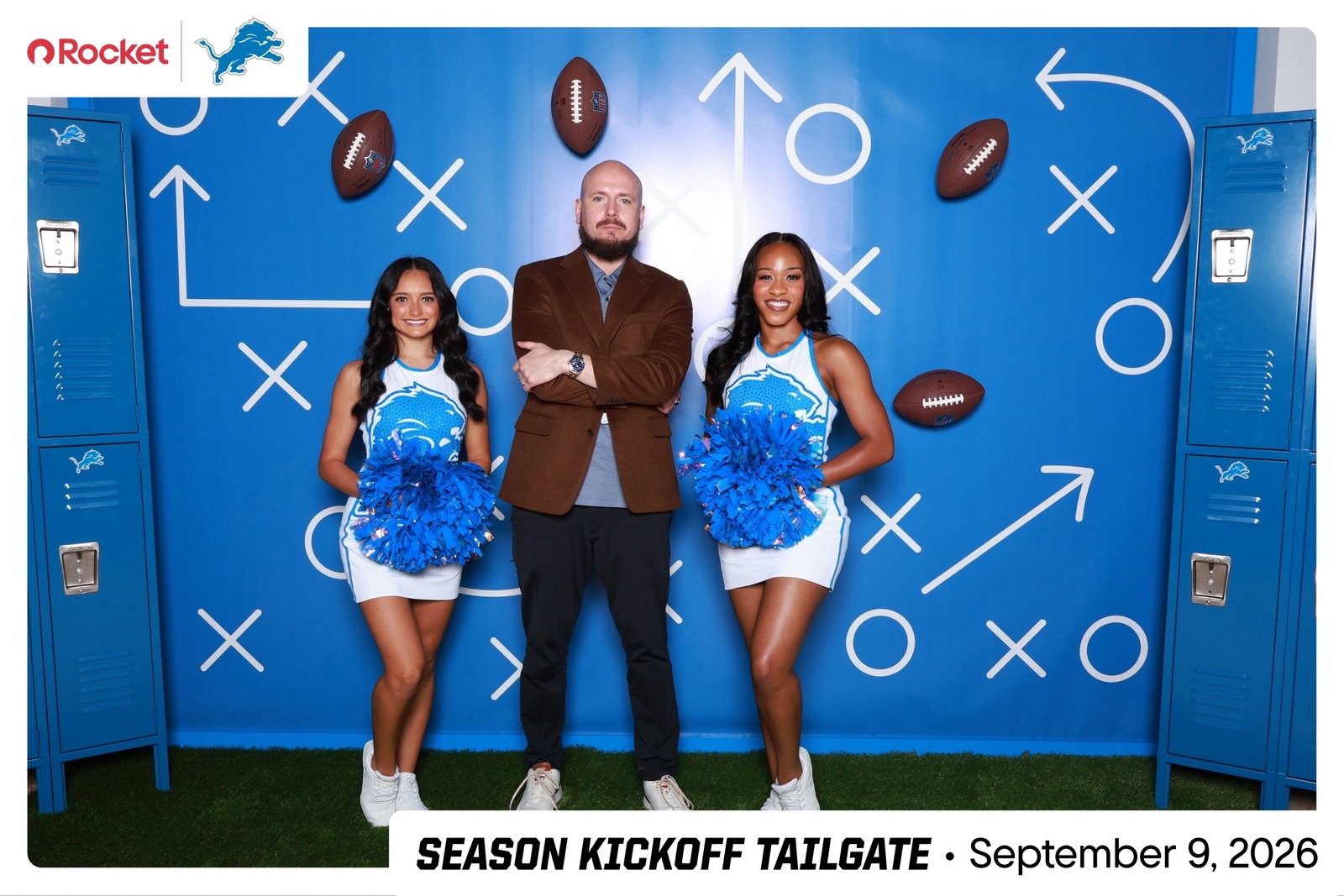 A guest at Lions Season Launch Week