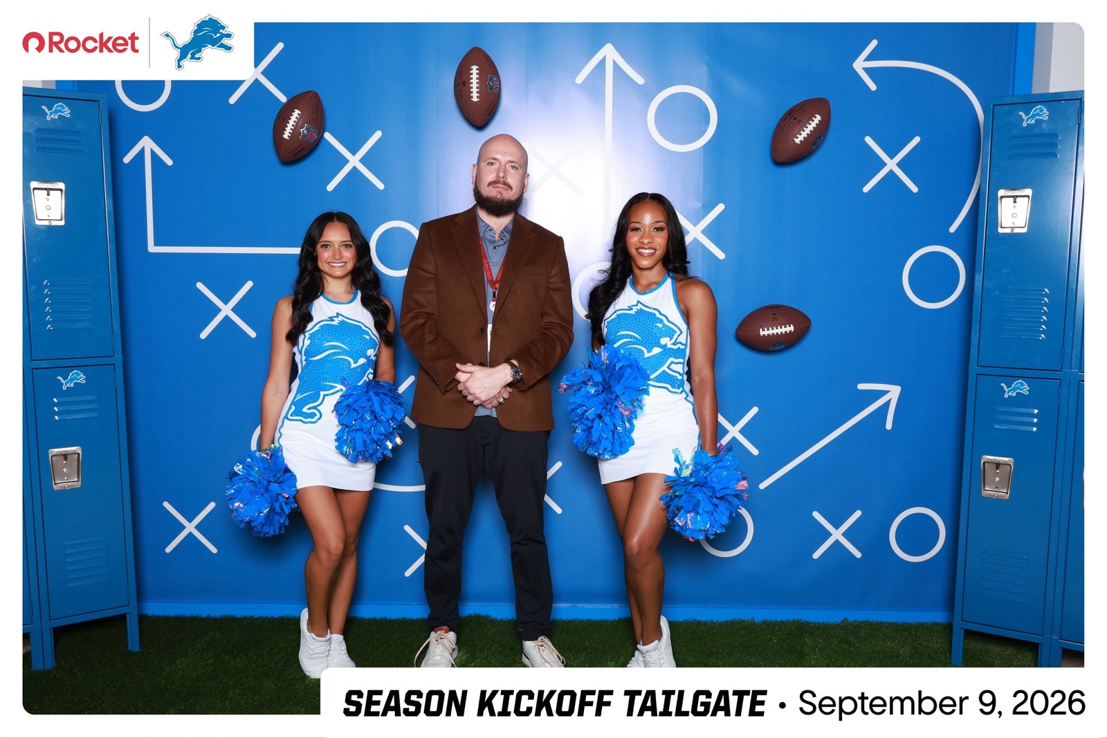 A guest at Lions Season Launch Week