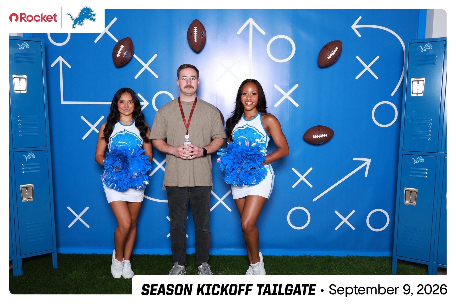 A guest at Lions Season Launch Week