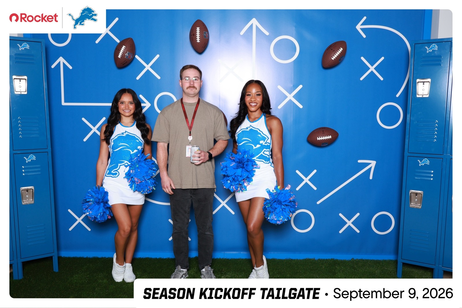 A guest at Lions Season Launch Week