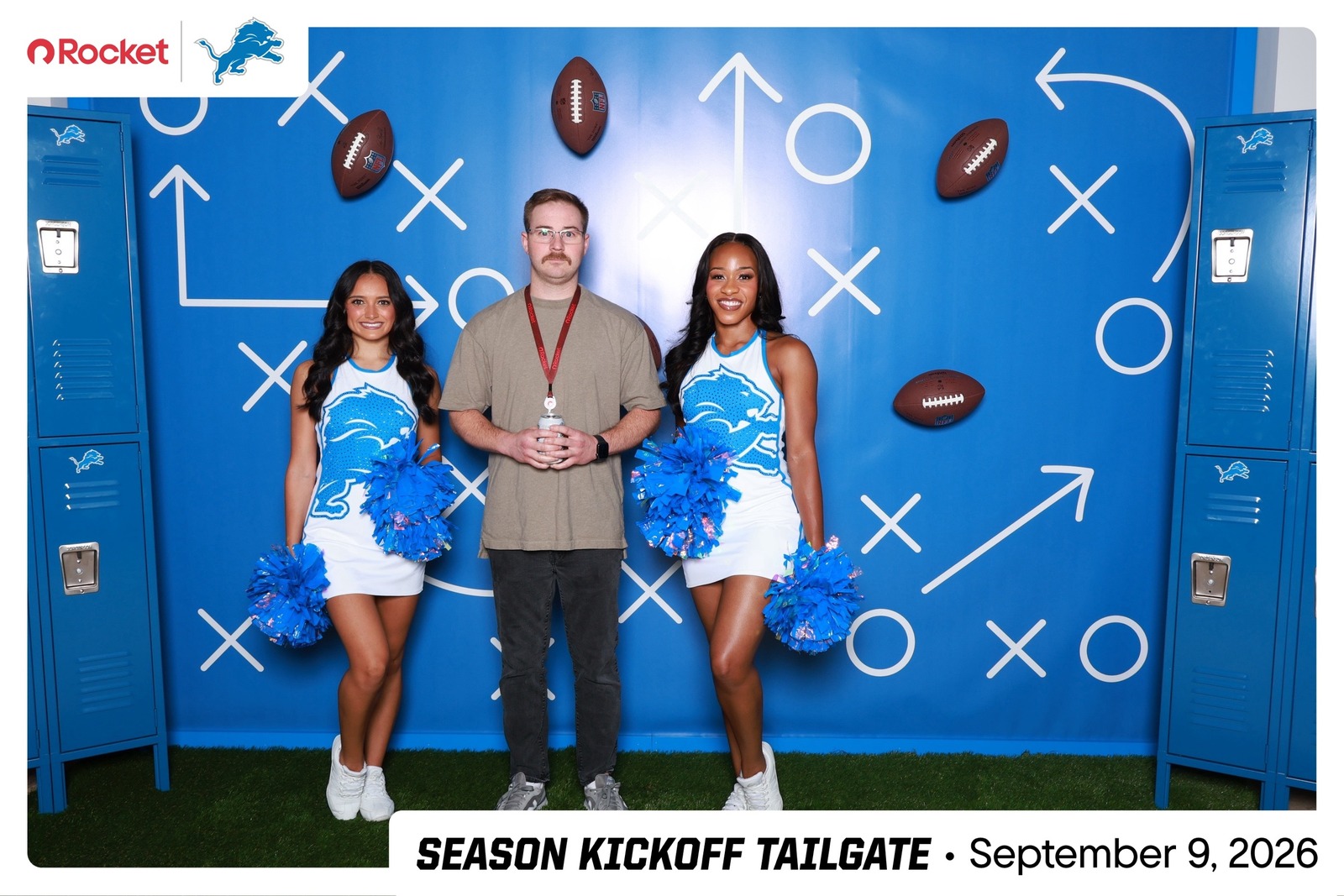 A guest at Lions Season Launch Week