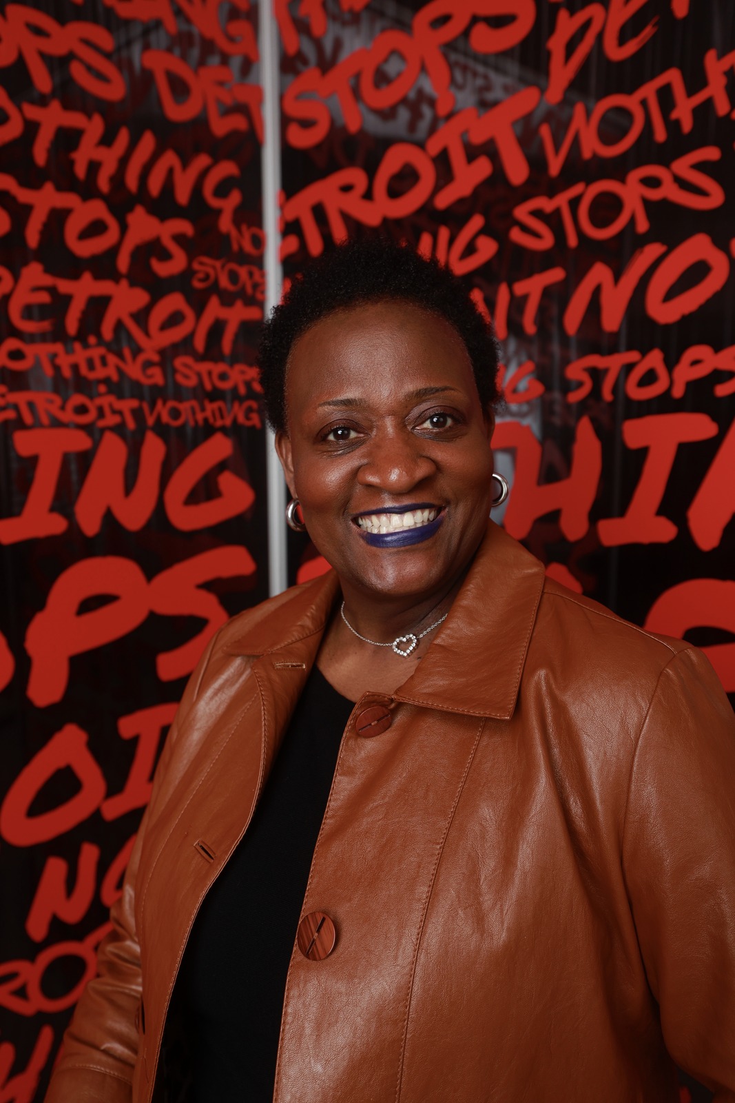 A guest at Nothing Stops Detroit