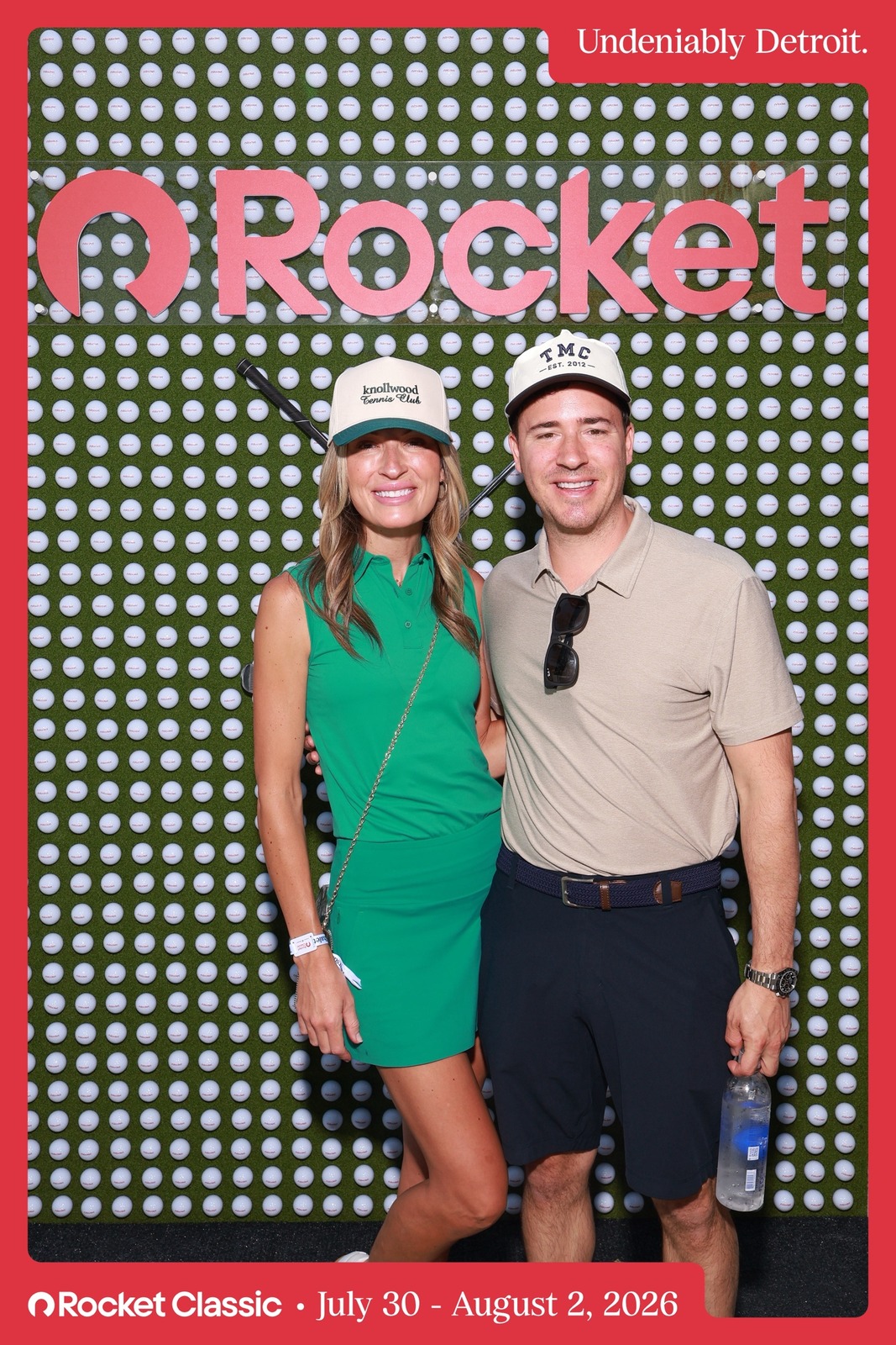 A guest at Rocket Classic