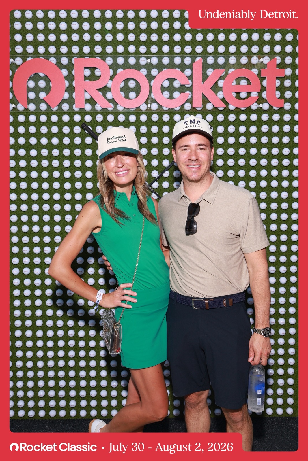 A guest at Rocket Classic