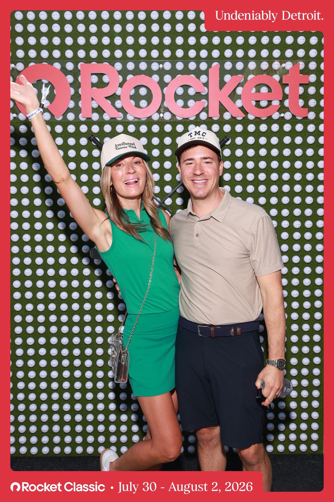 A guest at Rocket Classic