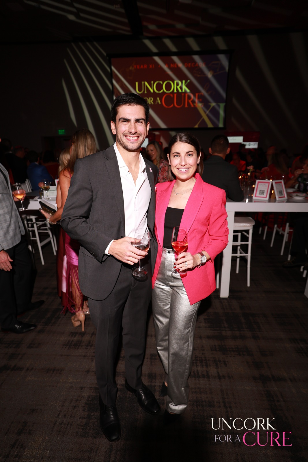A guest at Uncork for a Cure