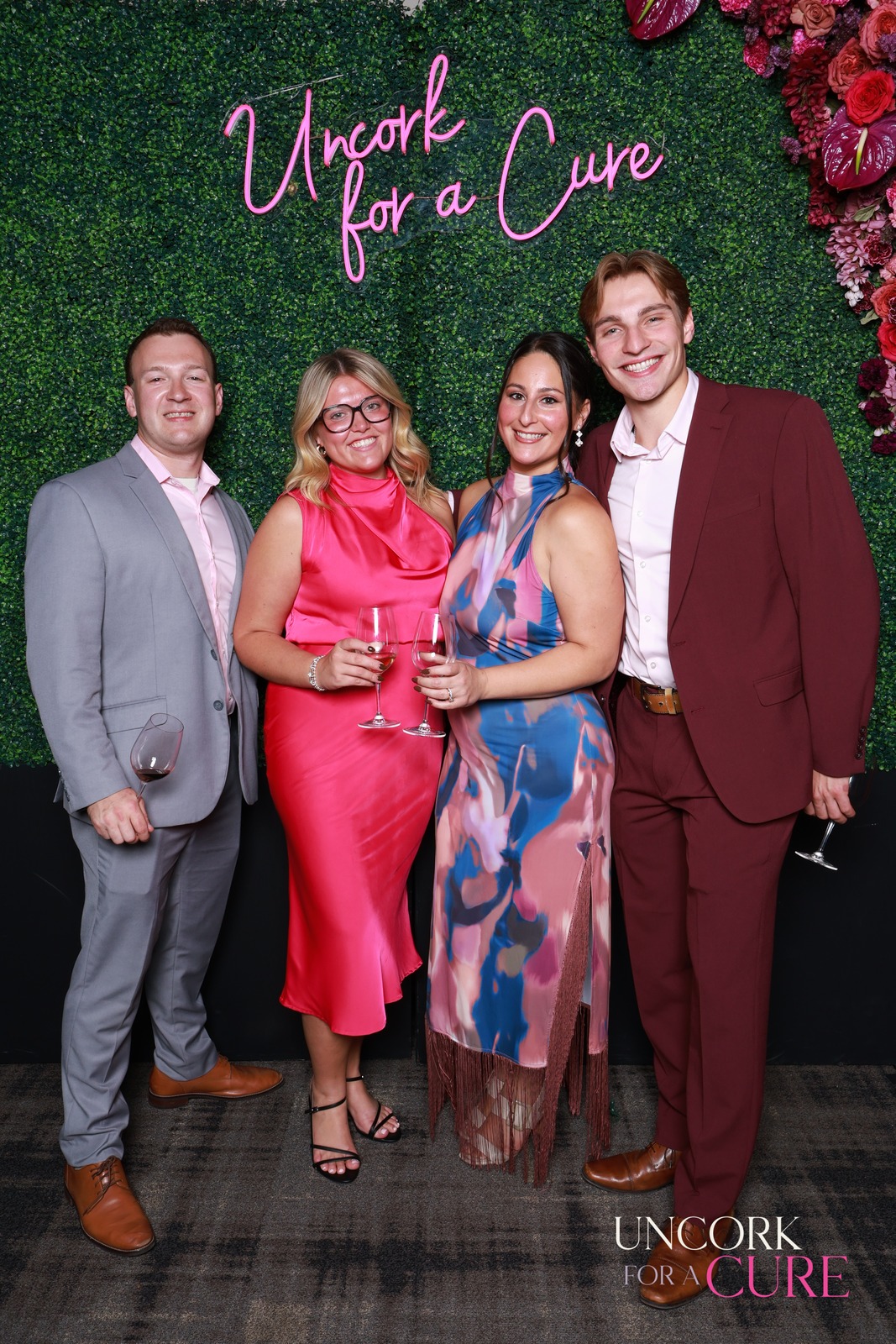 A guest at Uncork for a Cure
