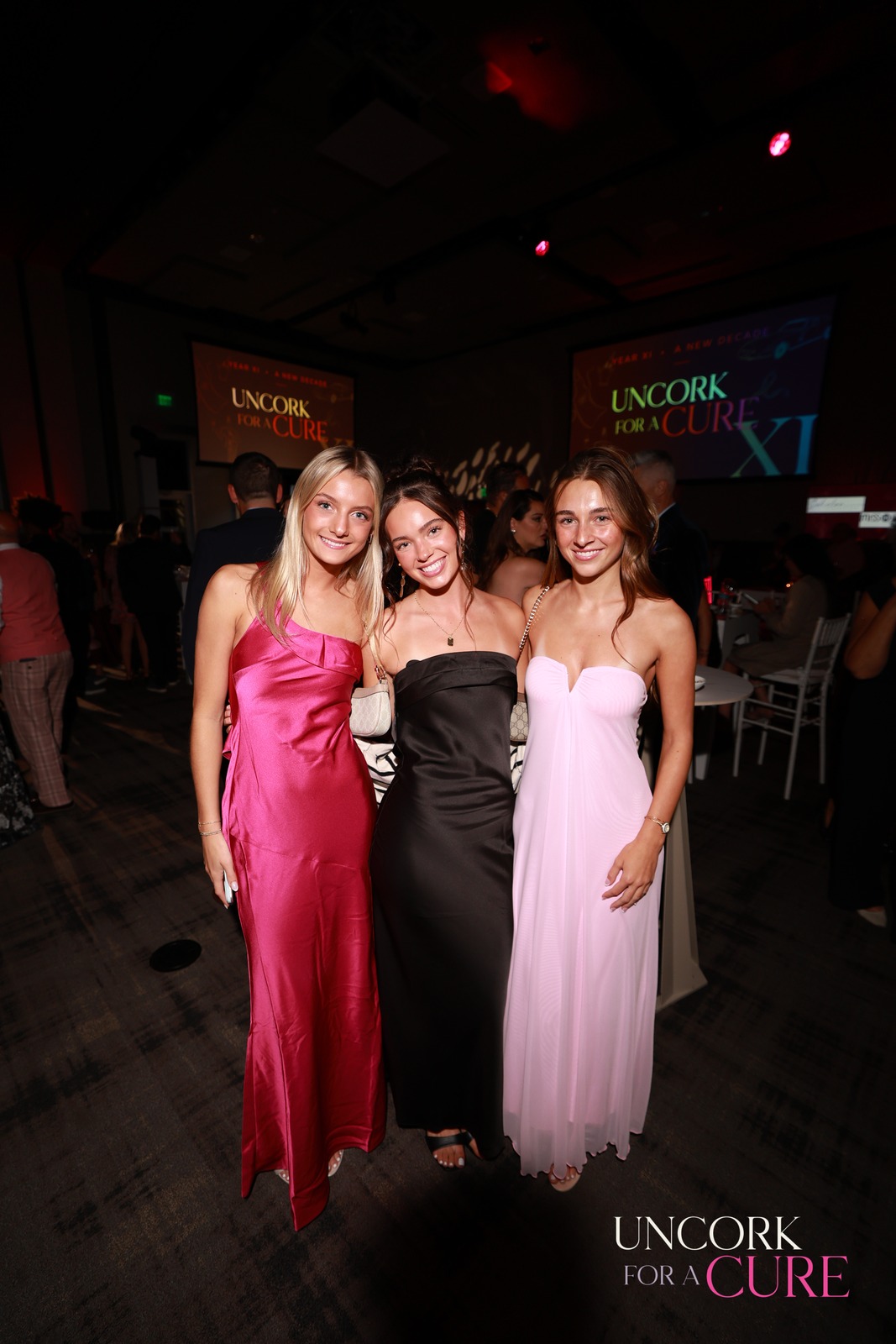 A guest at Uncork for a Cure