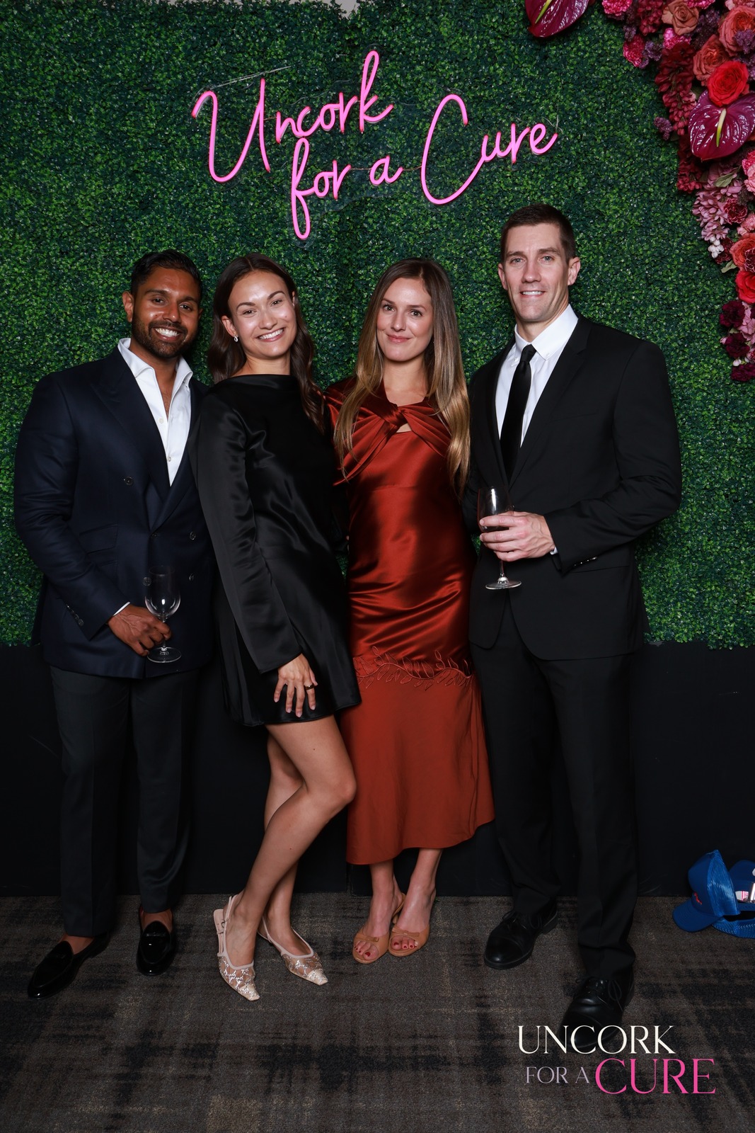 A guest at Uncork for a Cure