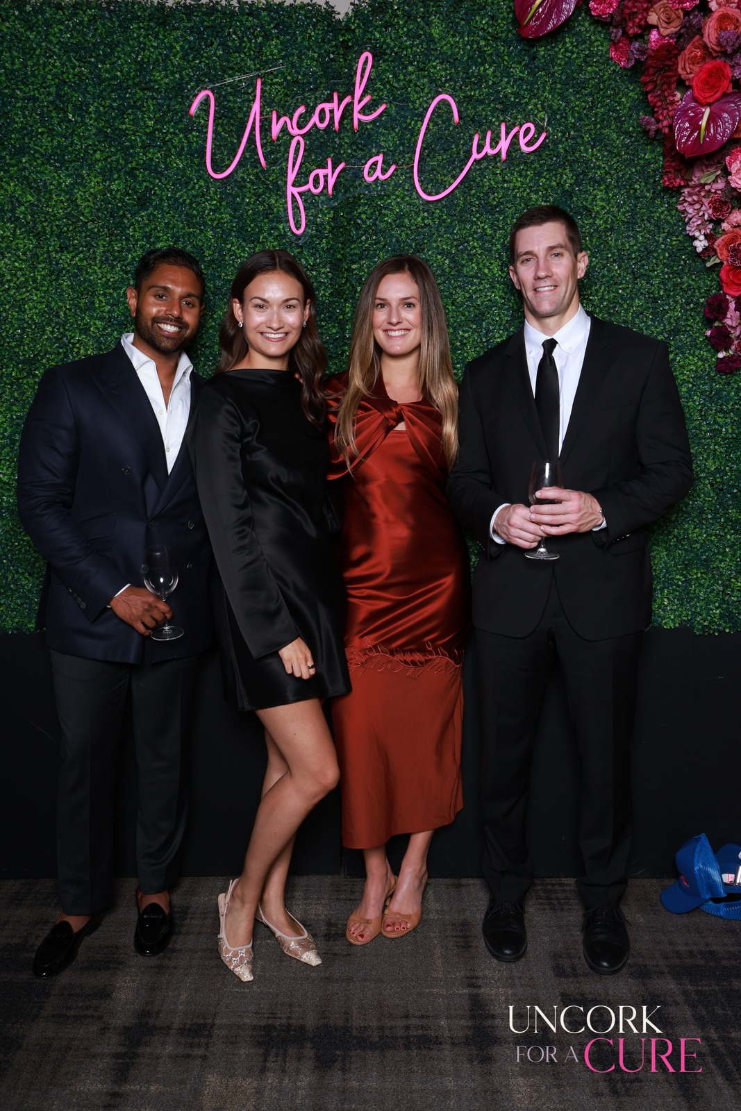 A guest at Uncork for a Cure