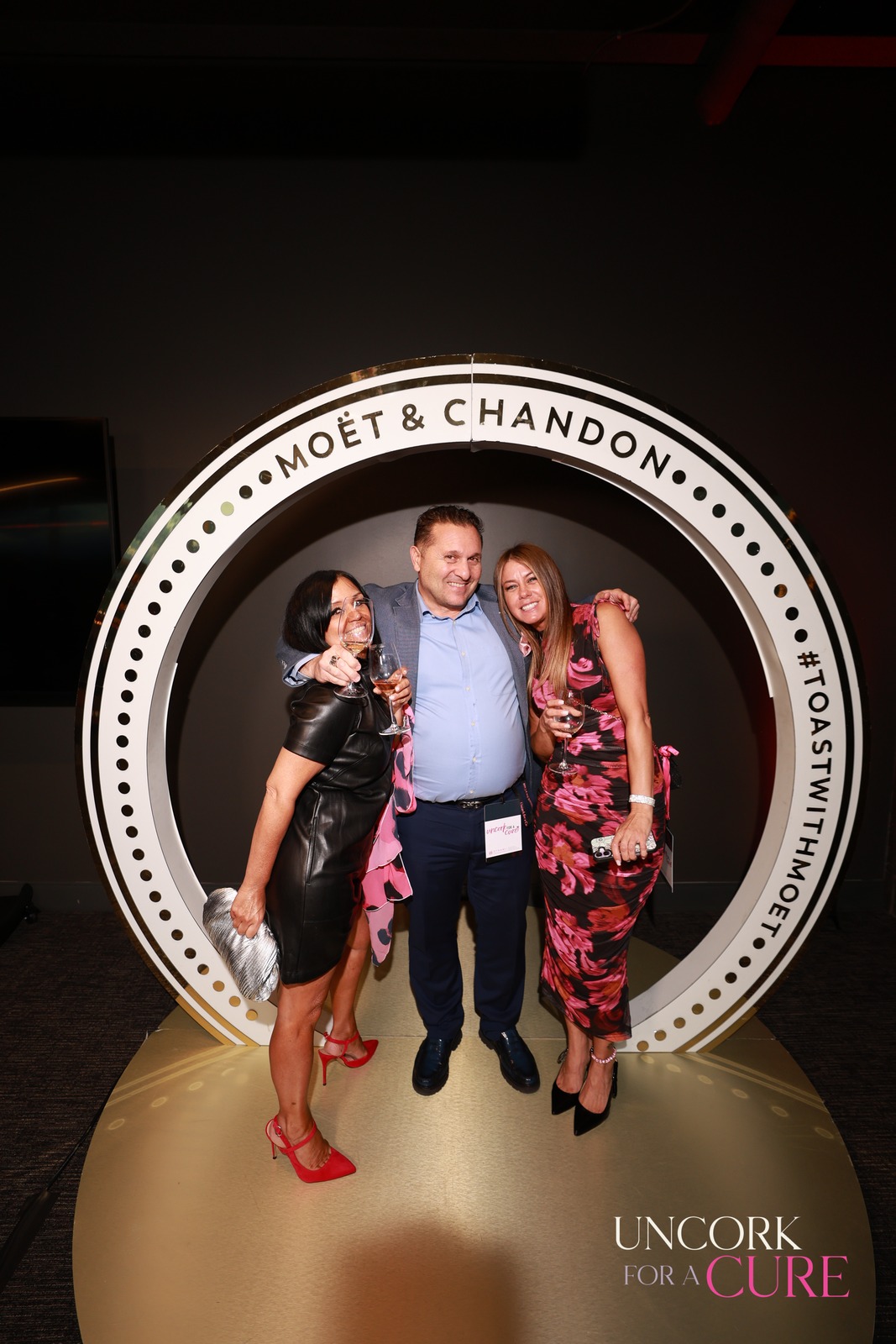 A guest at Uncork for a Cure